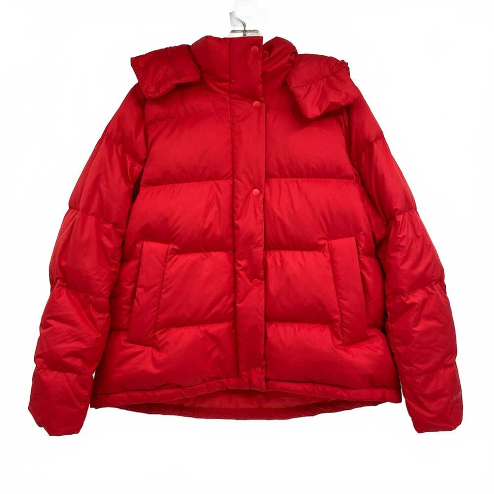 Lululemon Red Down-Filled Puffer Coat | Women’s Size 8